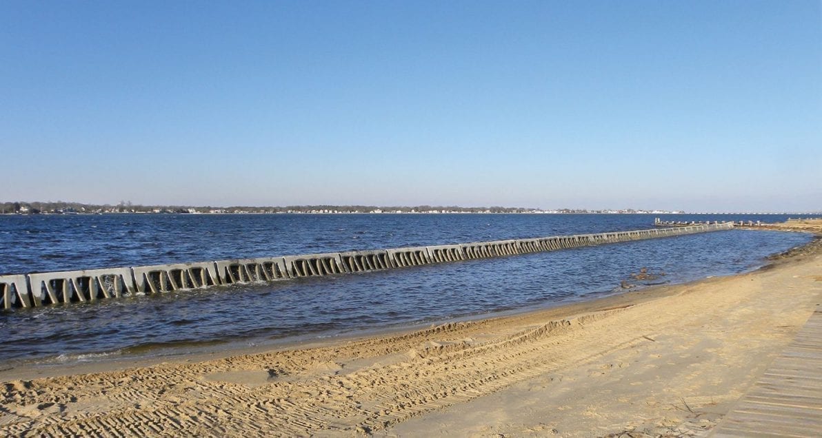 Beach Prisms in use at Ocean Gate, NJ