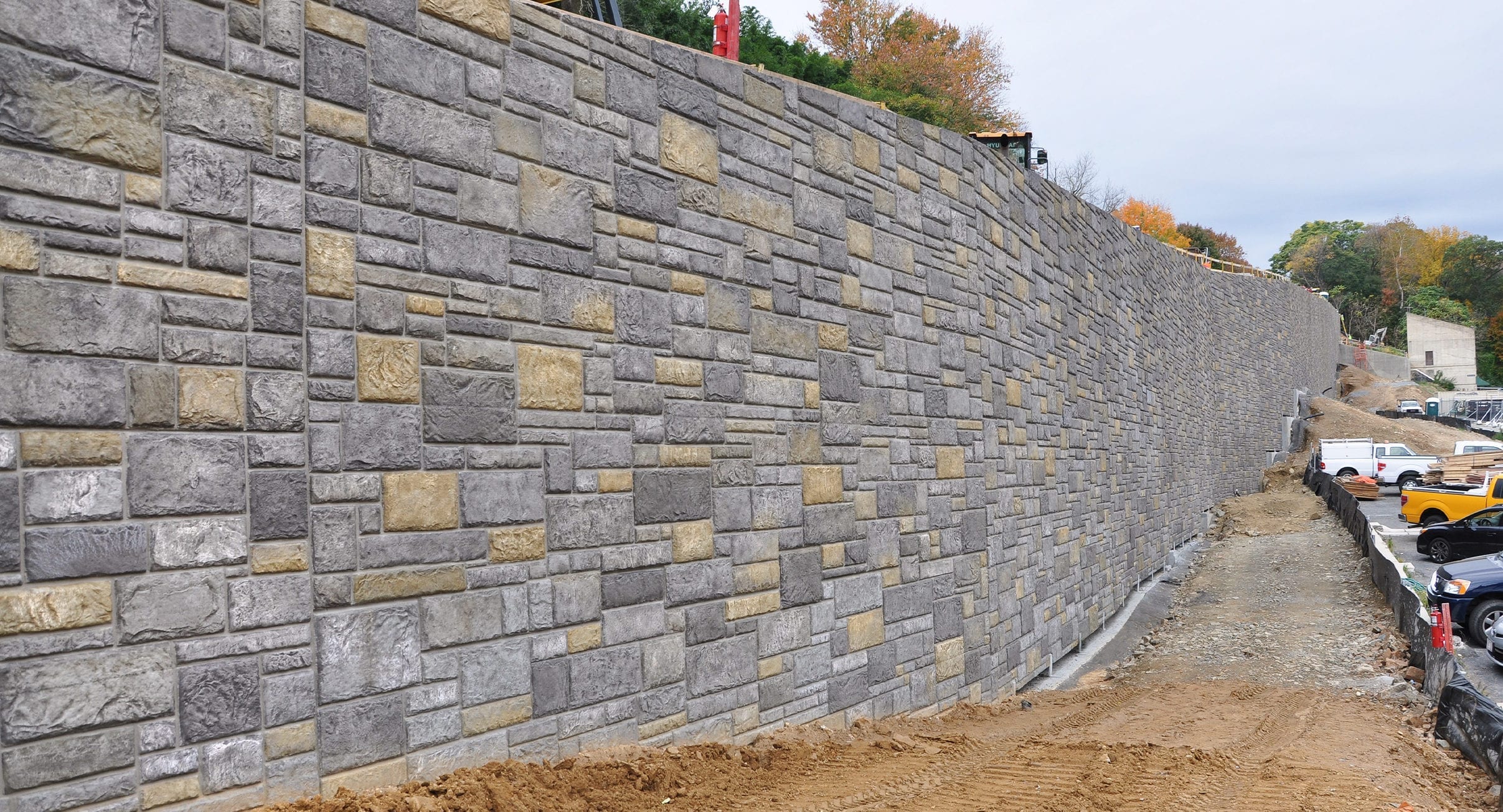Retaining Wall at the Smithsonian Zoo