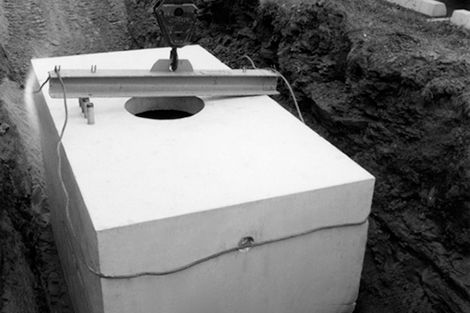 1965 - First underground precast concrete utility vault