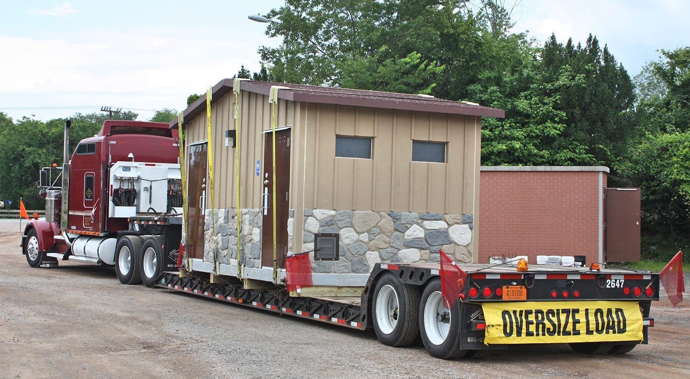 Easi-Set building being delivered