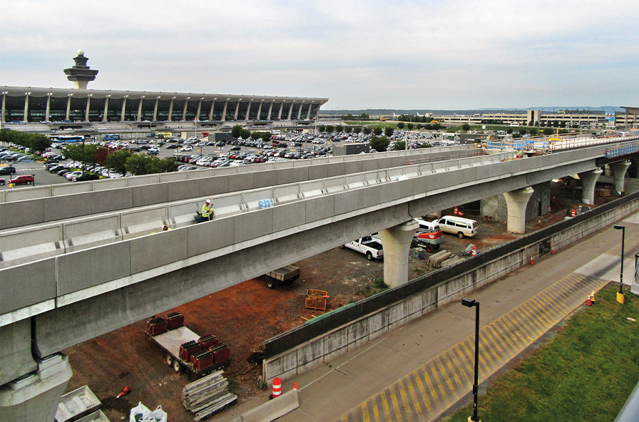 Parapet Panels at Dulles Airport