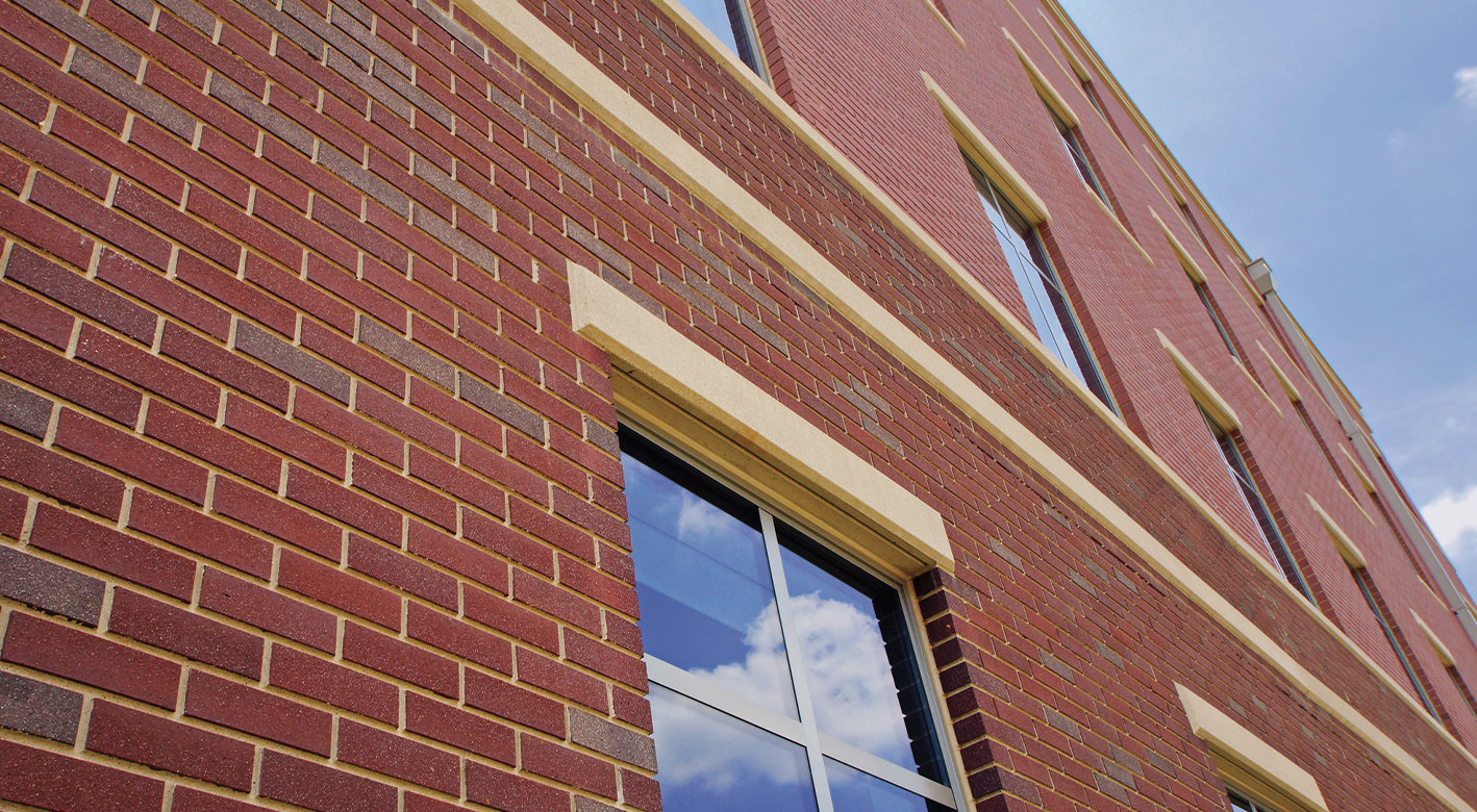 Thin Brick used on the USALSA building